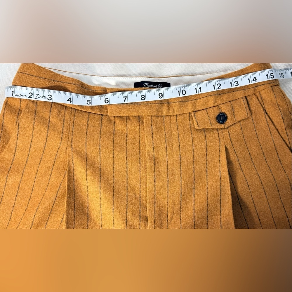 Madewell Women's Brown Wide-Leg Pants - Picture 6 of 12